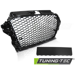 GRILLE SPORT NEGRU LUCIOS se potrivește AUDI A3 (8V) 12-16