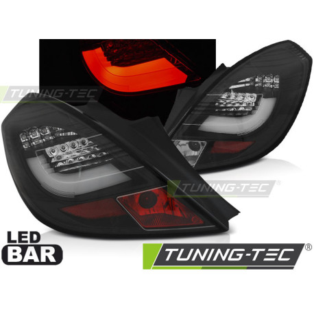 Iluminare auto OPEL CORSA D 3D 04.06-14 NEGRU LED BAR | race-shop.ro