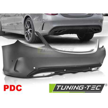 Body kit și tuning vizual BARĂ SPATE SPORT PDC se potrivește MERCEDES W205 14-18 | race-shop.ro