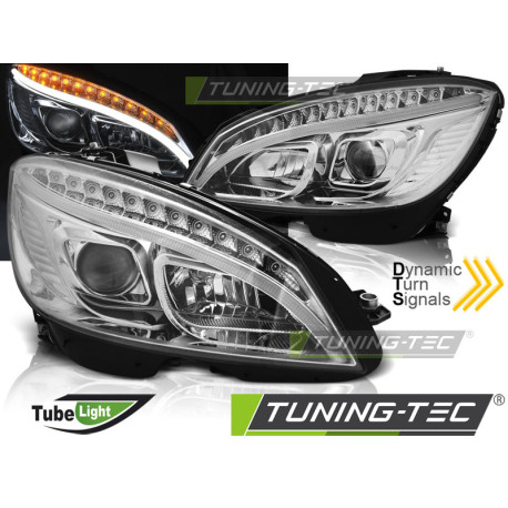 Iluminare auto FAURI TUB LUMINA CROM SEQ se potrivește MERCEDES W204 07-10 | race-shop.ro