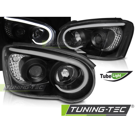 Iluminare auto SUBARU IMPREZA II GD 03-05 TUBE LIGHT NEGRU | race-shop.ro