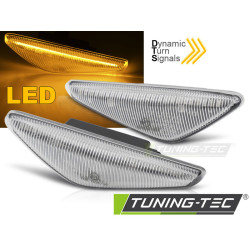 SIDE DIRECTION CHROME LED SEQ se potrivește BMW E46 COUPE 03-06