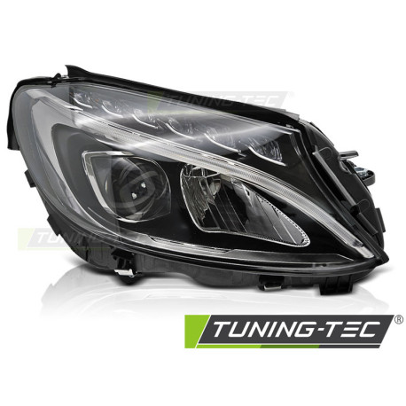 Iluminare auto LED HEADLIGHT BLACK RIGHT SIDE TYC fits MERCEDES W205 14-18 | race-shop.ro