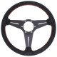 Volane sport Nardi Deep Corn Steering Wheel, Șemiș, 75mm Adâncime, 350mm | race-shop.ro