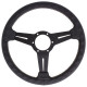 Volane sport Nardi Classic ND33 Steering Wheel, piele, 40mm Adâncime, spițe negre | race-shop.ro
