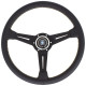 Volane sport Nardi Classic ND36 Steering Wheel, piele, 40mm Adâncime, black/black | race-shop.ro