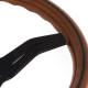 Volane sport Nardi Deep Corn Steering Wheel, Wood, 50mm Adâncime, 330mm, spițe negre | race-shop.ro