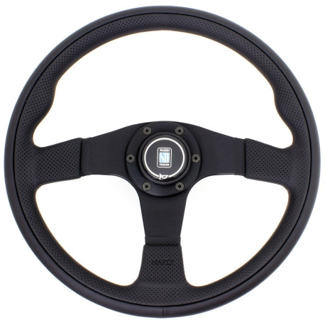 Volane sport Nardi Twin Line Steering Wheel, piele, 350mm | race-shop.ro