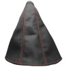 Nardi Handbrake Gaiter in leather, Red Stitching
