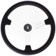 Volane sport Nardi Classic ND36 Steering Wheel, piele, 40mm Adâncime, negru/cromo | race-shop.ro