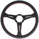 Volane sport Nardi Classic ND36 Steering Wheel, piele, 40mm Adâncime, perforat/negru | race-shop.ro