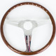 Volane sport Nardi Classic ND34 Steering Wheel, Wood, 40mm Adâncime | race-shop.ro