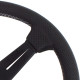 Volane sport Nardi Classic ND34 Steering Wheel, 40mm Adâncime, spițe negre, piele perforata neagra | race-shop.ro
