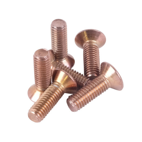 Accesorii pentru volan NRG Set șuruburi volan (cap plat) - Rose | race-shop.ro