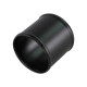 Promoții Cuplă din aluminiu - drept 70mm (2,75"), negru mat | race-shop.ro