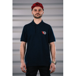 Tricou polo pentru bărbați MAXTON Design, albastru marin