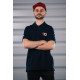 Tricouri Tricou polo pentru bărbați MAXTON Design, albastru marin | race-shop.ro