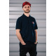 Tricouri Tricou polo pentru bărbați MAXTON Design, albastru marin | race-shop.ro