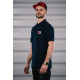 Tricouri Tricou polo pentru bărbați MAXTON Design, albastru marin | race-shop.ro