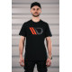 Tricouri Tricou pentru bărbați MAXTON Design, negru cu logo roșu | race-shop.ro
