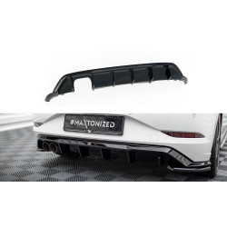 MAXTON DESIGN difuzor bară spate pentru Volkswagen Polo GTI Mk6 Facelift (evacuare 2+0)