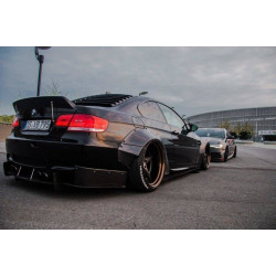 MAXTON DESIGN extensie laterală bară spate pentru BMW M3 Coupe E92, fibră de sticlă amorsată