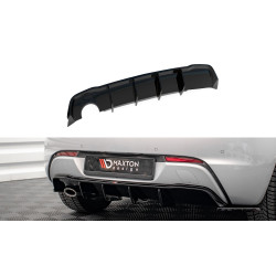 MAXTON DESIGN difuzor bară spate pentru Opel Astra GTC OPC-Line J, negru lucios