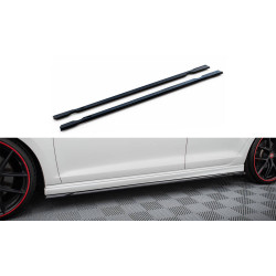 MAXTON DESIGN prelungiri praguri pentru Volkswagen Golf R / R-Line Mk7, negru lucios, V4