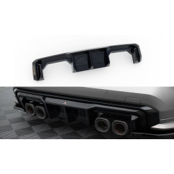 MAXTON DESIGN difuzor bară spate pentru BMW M4 G82 / M3 G80, negru lucios