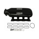 Galerie admisie Colector de admisie cu rampă de alimentare pentru Audi A3 (8L) 1.8T | race-shop.ro