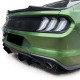 Body kit și tuning vizual RACES difuzor bară spate (Sport Cup) pentru Ford Mustang GT MK6 from 14, negru lucios DESFĂCUT | race-shop.ro