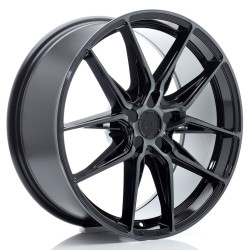 Japan Racing JR44 19x8 ET20-40 5H BLANK Black Machined w/Tinted Face