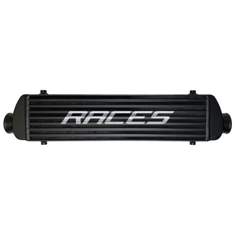 Pe ambele părți Intercooler universal FMIC 550 x 140 x 65mm intrare/ieșire 63mm, negru | race-shop.ro