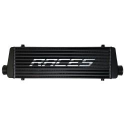 Intercooler universal FMIC 550 x 180 x 65mm intrare/ieșire 63mm, negru