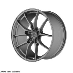 STROM STR-F1 jantă 20x9.5 5x112 66.6 ET38, Satin Gun Metal