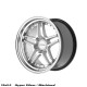 ALU disky STROM STROM DS-05 jantă 18x9.5 5x120 72.6 ET15, Hyper Silver / Polished Dish | race-shop.ro
