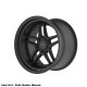 ALU disky STROM STROM DS-05 jantă 18x10.5 5x120 72.6 ET10, Full Satin Black w/ Black Rivets | race-shop.ro