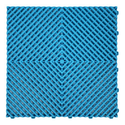RACES plăci modulare pentru podea garaj (40x40cm) - Albastru deschis