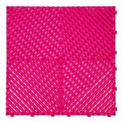 RACES plăci modulare pentru podea garaj (40x40cm) - Roz