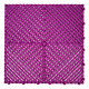 RACES plăci modulare pentru podea garaj (40x40cm) - Violet