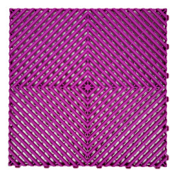 RACES plăci modulare pentru podea garaj (40x40cm) - Violet