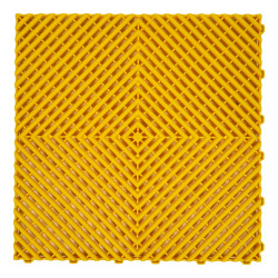 RACES plăci modulare pentru podea garaj (40x40cm) - Galben