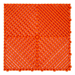 RACES plăci modulare pentru podea garaj (40x40cm) - Portocaliu