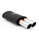 Ieșire dublă Tobă inox 63mm RM Motors | race-shop.ro