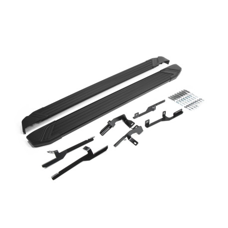 Trepte praguri laterale RIVAL trepte laterale Basic negre pentru Mazda CX-5 2017+ | race-shop.ro