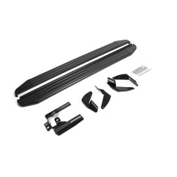 RIVAL trepte laterale Premium negre pentru Volkswagen Touareg 2010-2018