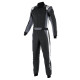 Alpinestars combinezon FIA GP Pro Comp V2, Black/Asphalt/White