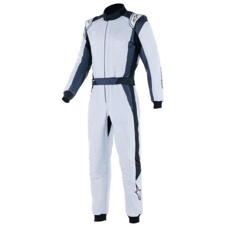 Combinezoane Alpinestars FIA Combinizon GP Pro Comp V2, Silver/Blue/Asphalt Dark | race-shop.ro