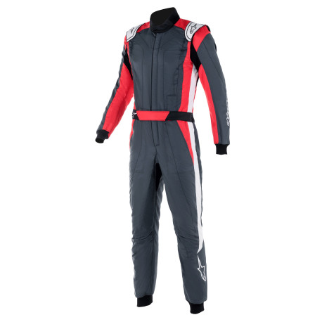 Combinezoane Alpinestars combinezon FIA GP Pro Comp V2, Asphalt/Red/White | race-shop.ro