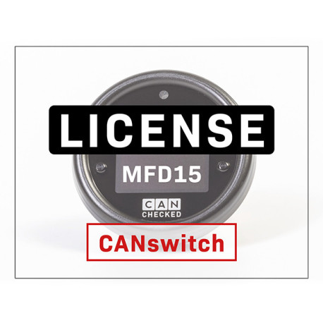 CANCHECKED display Licență CANchecked poate comuta pentru MFD15 | race-shop.ro